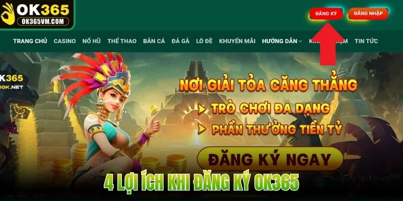 4 lợi ích khi đăng ký OK365