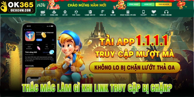 Thắc mắc làm gì khi link truy cập bị chặn?